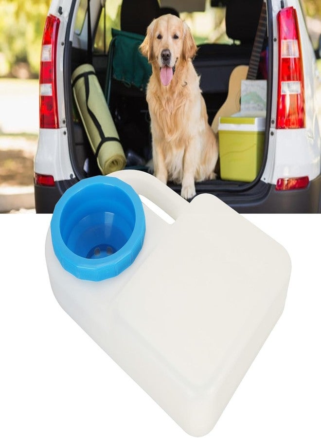Vroxy Dog Cat Puppy Water Dispenser Spill Water Proof Container for Small Large Cat Pet Water Dispenser Drinking Bowl with Carry Handle Travel Dog Water Bottle for Outdoor(1Pcs) - Image 4